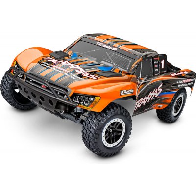 Traxxas Slash 2BL RTR oranžový 1:10 – Zboží Mobilmania