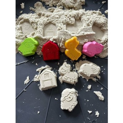 Farma - sada 3D minibáboviček (4 ks) | 3DNika – Hledejceny.cz