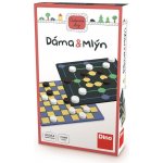 Dino Dáma a mlýn cestovní hra – Zboží Živě