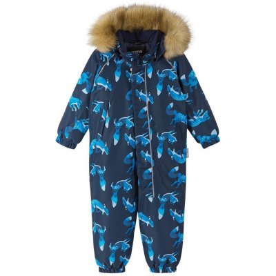 Reima Dětský zimní overal s membránou Lappi Navy – Zboží Dáma
