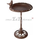 Esschert Design krmítko na noze, litina 23 x 39 cm – Hledejceny.cz