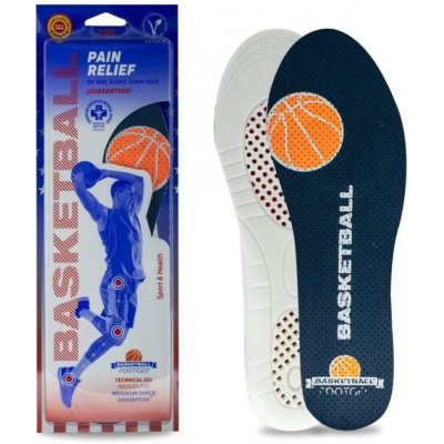 FOOTGEL BASKETBALL Gelové vložky tmavě modrá