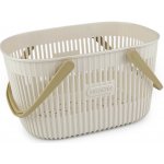 Prima-obchod Plastový košík 20x27 cm, barva 1 béžová světlá – Sleviste.cz
