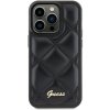 Pouzdro a kryt na mobilní telefon Samsung Guess Samsung Galaxy S23 FE Guess HC PU QUILTED METAL LOGO BLACK GUHCS23FEPSQSQSK