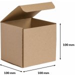Poštovní krabice plochá Europapier - 105 x 105 x 110 mm, 1 ks – Sleviste.cz