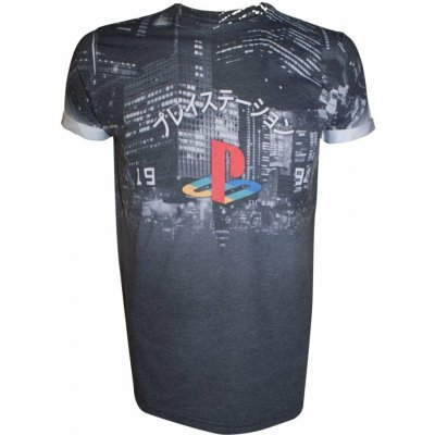 Bioworld Playstation Sublimation City Landscape (T-Shirt) – Hledejceny.cz