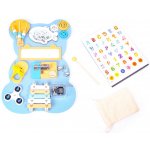Aga4Kids Dřevěná tabule medvěd modrý – Zboží Mobilmania