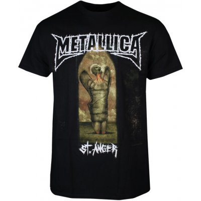 Tričko metal PLASTIC HEAD Metallica ST ANGER ANGEL černá L