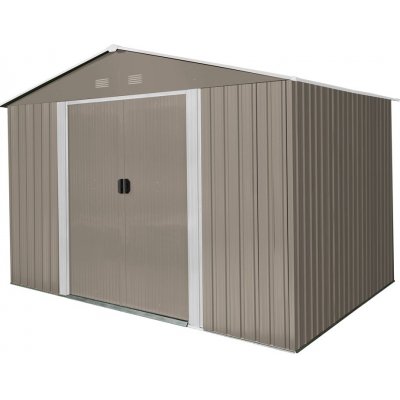 Riwall PRO RMSA 8x10 3 x 2,4 m se sedlovou střechou hnědý – Zboží Dáma