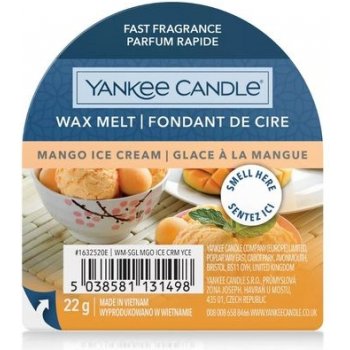Yankee Candle Mango Ice Cream Vosk do aromalampy 22 g