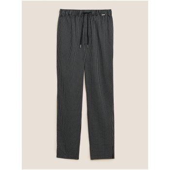 Marks & Spencer pánské pyžamové kalhoty černé