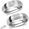Prsteny SILVEGO L´AMOUR prsten snubní pro ženy z chirugické oceli RRC2030-Z