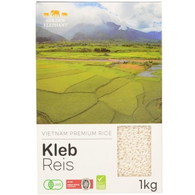Golden Elephant Lepkavá rýže 1 kg – Zboží Dáma