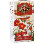 Basilur Fruit Strawberry & Raspberry 25 x 2 g – Zboží Mobilmania