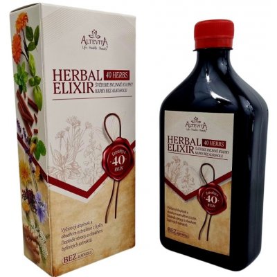 Altevita Herbal Elixir švédské kapky bez alkoholu 500 ml – Hledejceny.cz