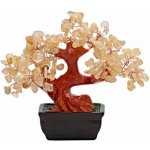 Nefertitis Bonsai ze žlutého křemene - dekorace domů a kanceláře NF43042 - cca 15 x 17 cm – Hledejceny.cz