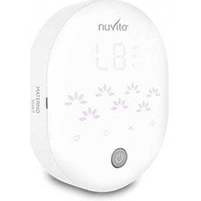 NUVITA Trojfázová dvojitá elektrická White Grey – Zboží Dáma