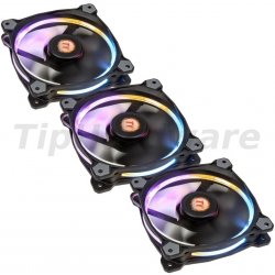Thermaltake Riing 12 LED RGB Fan (3 fan pack) CL-F042-PL12SW-B