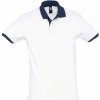 Pánské Tričko Soľs PRINCE Uni polokošile SL11369 White French navy