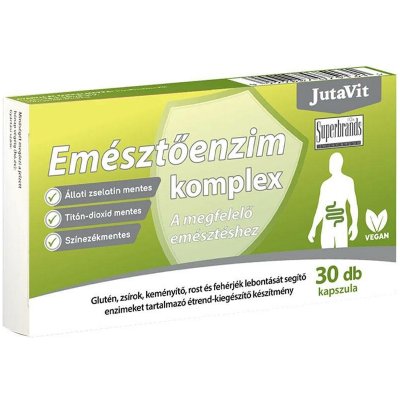 JutaVit Digestive Enzyme Complex 30 kapslí – Hledejceny.cz