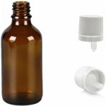 Luna Skleněná lékovka s kapajícím uzávěrem 50 ml – Hledejceny.cz