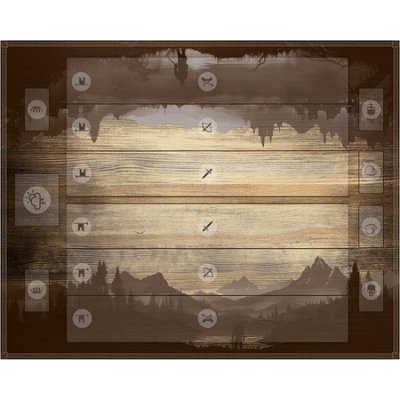 Herní podložka Gwint Geralt vs. Eredin – Zboží Dáma