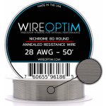 Wireoptim Ni80 odporový drát 50ft 15m 28AWG 0,32mm – Zboží Mobilmania