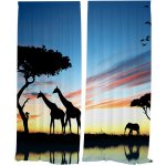 IMPAR Závěsy Noční safari (Rozměr : 140x250, Materiál: Interlock) – Hledejceny.cz