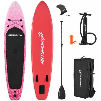 Paddleboard Juskys Stand Up Paddling Board Pink Blizzard