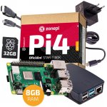 Raspberry Pi 4B, Oficiální STAR-T Box, Raspberry Pi RPi 4B 8 GB Raspberry Pi – Zbozi.Blesk.cz