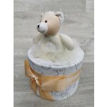 Pastell decor Plenkový dort jednopatrový neutrální s letní dekou Vel.3 - Miminko váží 4 až 9 kg, Velikost oblečení: 62/68 - Miminku jsou 3 až 6 měsíců – Zboží Dáma