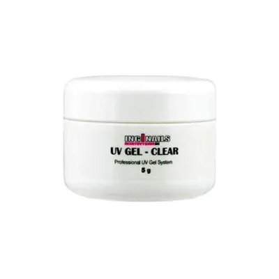 IngiNails Modelovací UV gel Clear 5 g
