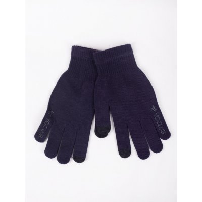 Yoclub pánské dotykové rukavice RED-0243F-AA5E-005 navy blue – Zboží Mobilmania