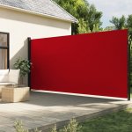 vidaXL Zatahovací boční markýza 200 x 300 cm červená – Zboží Mobilmania