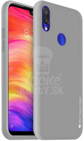 Pouzdro i-Jelly Case Mercury Xiaomi Redmi 7 šedé