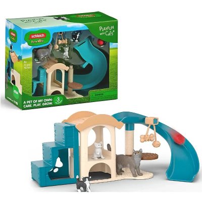 Schleich 42764 Dětské Hřiště pro kočky – Hledejceny.cz