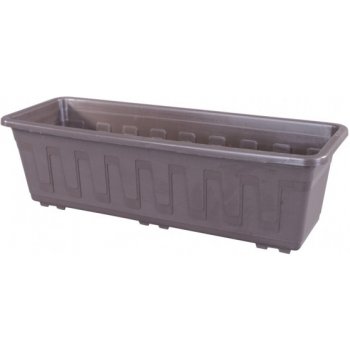 Plastkon Samozavlažovací truhlík Garden 60x14x17 cm hnědý