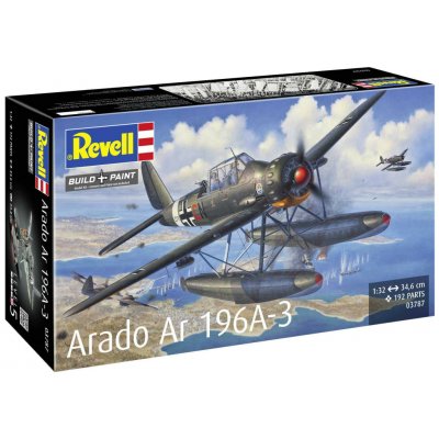 Revell Plastic ModelKit letadlo 03787Arado Ar196A-3 Seaplane 1:32 – Sleviste.cz
