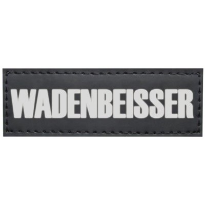 Nobby vyměnitelný nápis WADENBEISSER na postroj Seguro 3 x 9 cm 2 ks – Sleviste.cz