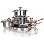Banquet Sada nerezového nádobí SWING Copper 10 ks – Zboží Dáma