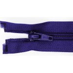 Spirálový zip dělitelný 50 cm maceškově fialový – Zboží Mobilmania