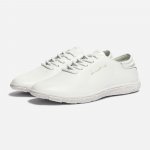 TBS Jazaru Dámské kožené polobotky F7197 bílé – Sleviste.cz