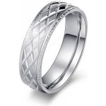 Šperky4U OPR0087 Pánský ocelový prsten – Zboží Dáma