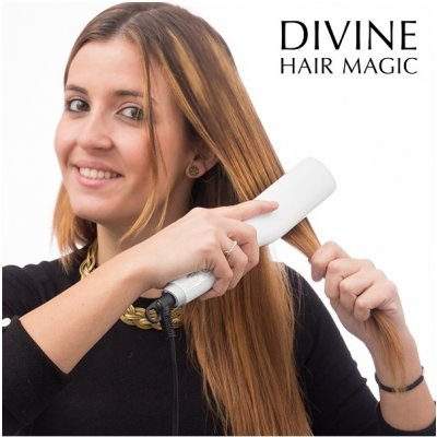 InnovaGoods Elektrický Kartáč na Žehlení Vlasů Divine Hair Magic od 457 Kč  - Heureka.cz