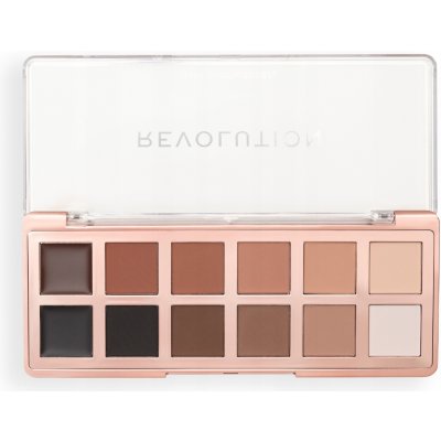 Revolution paletka 12 matných krémových stínů The Master Icon Matte Nudes – Sleviste.cz