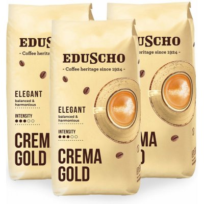Eduscho Crema Gold zrnková 3 x 1 kg – Hledejceny.cz