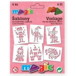 Papírové šablony MAGIC sada E1 Pohádka – Zboží Dáma