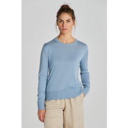 Gant svetr FINE KNIT C-NECK modrá