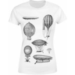 Dámské tričko Ukradená vzducholoď létající stroje: bílé Karel Zeman – Hledejceny.cz