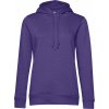 Dámská mikina B & C Collection dámská mikina s kapucí Inspire Hooded women fialová